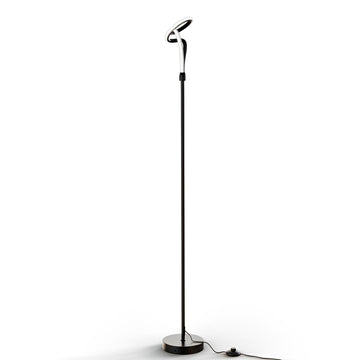 59" Sand Black LED Floor Lamp, 11W, 700 Lumens